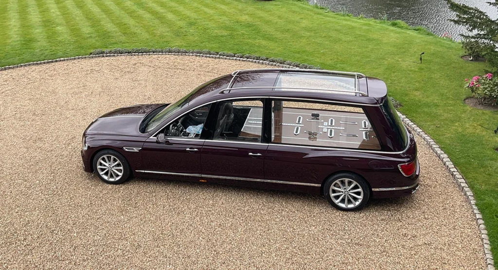 Bentley Flying Spur Hearse -overhead