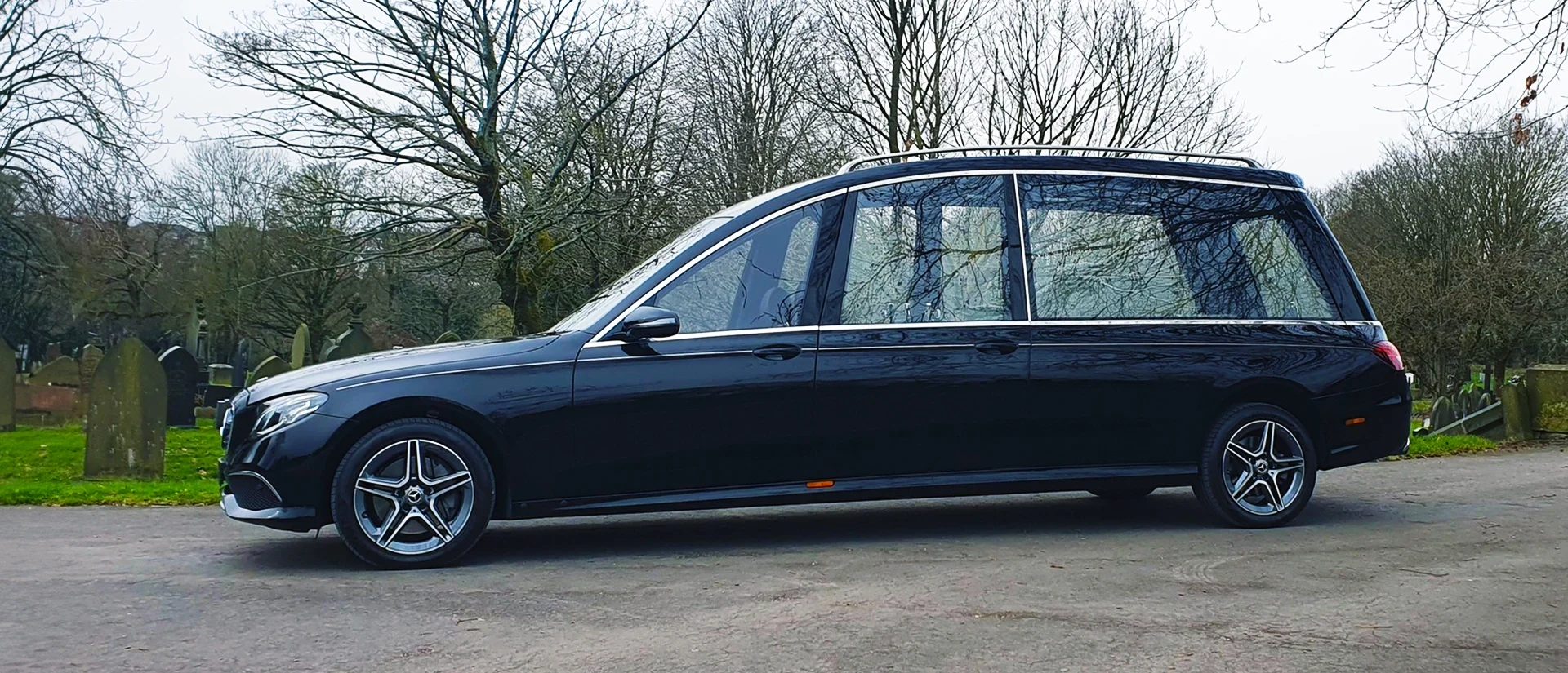 Mercedes E-Class Hearse